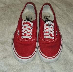 Red Vans